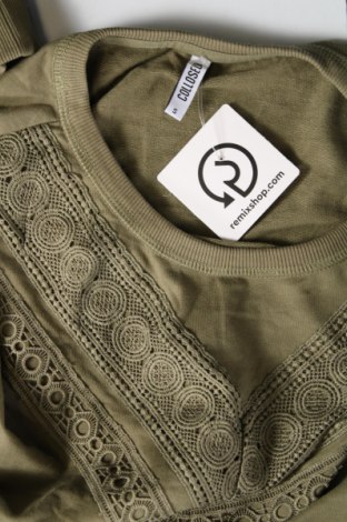 Γυναικεία μπλούζα Collusion, Μέγεθος S, Χρώμα Πράσινο, Τιμή 3,86 €