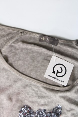 Γυναικεία μπλούζα Decay, Μέγεθος S, Χρώμα Γκρί, Τιμή 14,85 €