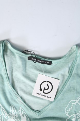 Γυναικεία μπλούζα Expresso, Μέγεθος XS, Χρώμα Πράσινο, Τιμή 9,46 €