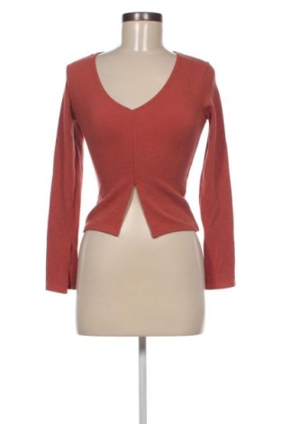 Дамска блуза Fashionkilla, Размер M, Цвят Оранжев, Цена 3,42 лв.