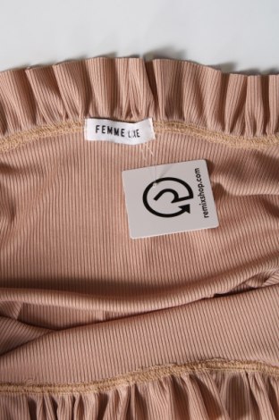 Дамска блуза Femme Luxe, Размер M, Цвят Бежов, Цена 19,00 лв.