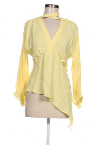 Дамска блуза Fete Imperiale, Размер M, Цвят Жълт, Цена 70,35 лв.