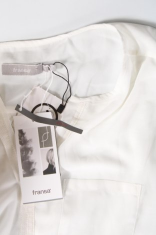 Γυναικεία μπλούζα Fransa, Μέγεθος S, Χρώμα Λευκό, Τιμή 5,20 €