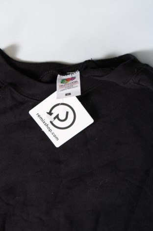 Γυναικεία μπλούζα Fruit Of The Loom, Μέγεθος XL, Χρώμα Μαύρο, Τιμή 4,35 €
