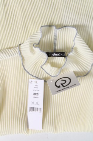 Дамска блуза Gina Tricot, Размер XXS, Цвят Екрю, Цена 6,80 лв.