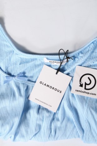 Γυναικεία μπλούζα Glamorous, Μέγεθος L, Χρώμα Μπλέ, Τιμή 8,16 €