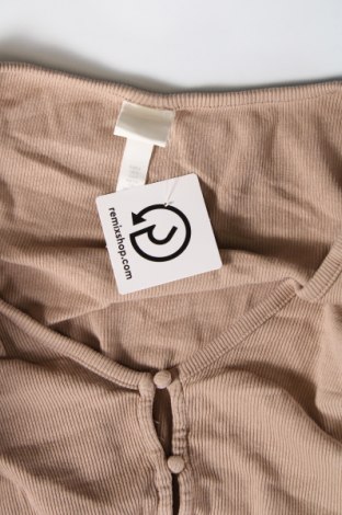 Дамска блуза H&M, Размер S, Цвят Бежов, Цена 5,89 лв.