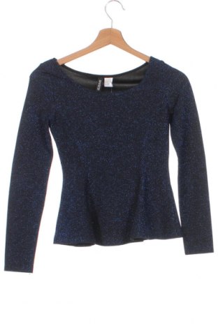 Γυναικεία μπλούζα H&M Divided, Μέγεθος XS, Χρώμα Μπλέ, Τιμή 2,23 €