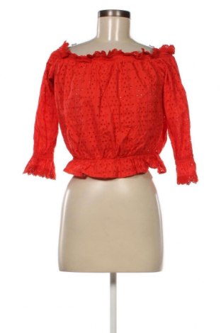 Дамска блуза H&M Divided, Размер M, Цвят Червен, Цена 18,82 лв.