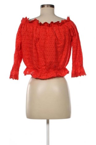 Γυναικεία μπλούζα H&M Divided, Μέγεθος M, Χρώμα Κόκκινο, Τιμή 9,62 €
