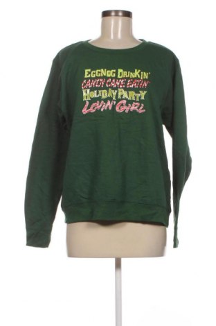 Γυναικεία μπλούζα Hanes, Μέγεθος L, Χρώμα Πράσινο, Τιμή 2,94 €