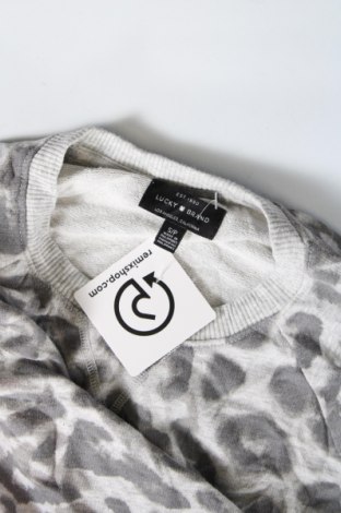 Γυναικεία μπλούζα Lucky Brand, Μέγεθος S, Χρώμα Γκρί, Τιμή 2,97 €