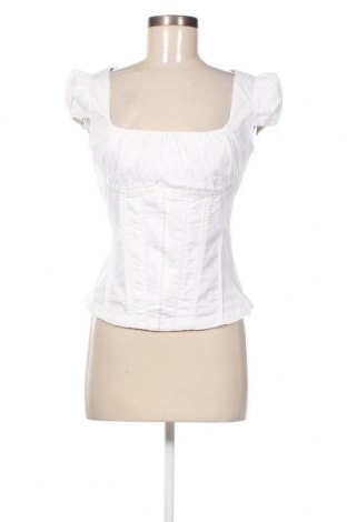 Γυναικεία μπλούζα Mango, Μέγεθος L, Χρώμα Λευκό, Τιμή 6,34 €