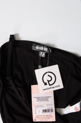 Γυναικεία μπλούζα Missguided, Μέγεθος M, Χρώμα Μαύρο, Τιμή 4,98 €
