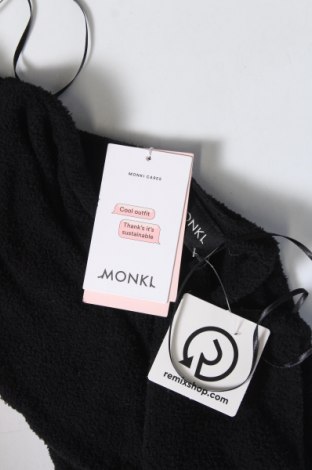 Γυναικεία μπλούζα Monki, Μέγεθος L, Χρώμα Μαύρο, Τιμή 6,30 €