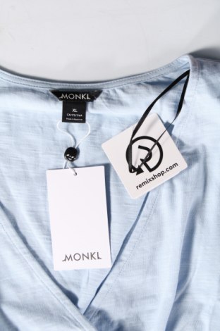 Γυναικεία μπλούζα Monki, Μέγεθος XL, Χρώμα Μπλέ, Τιμή 5,30 €