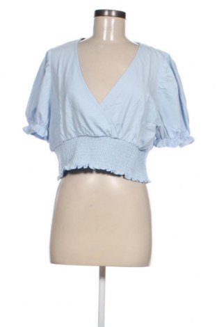 Γυναικεία μπλούζα Monki, Μέγεθος XL, Χρώμα Μπλέ, Τιμή 5,30 €