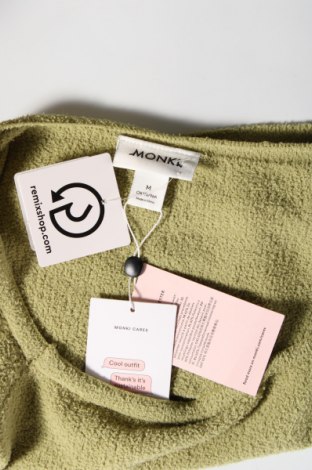Γυναικεία μπλούζα Monki, Μέγεθος M, Χρώμα Πράσινο, Τιμή 5,63 €