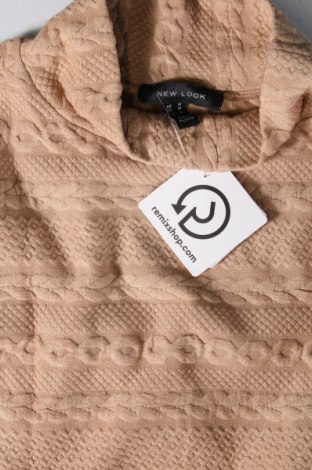 Γυναικεία μπλούζα New Look, Μέγεθος M, Χρώμα  Μπέζ, Τιμή 2,23 €