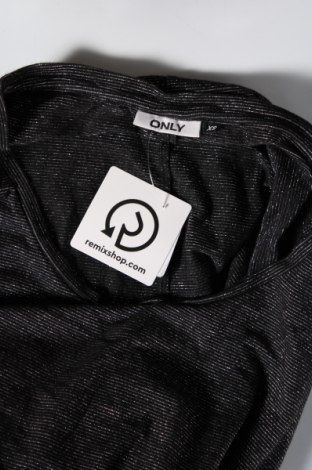 Γυναικεία μπλούζα ONLY, Μέγεθος XS, Χρώμα Μαύρο, Τιμή 1,76 €