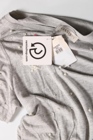 Γυναικεία μπλούζα Oasis, Μέγεθος L, Χρώμα Γκρί, Τιμή 5,57 €