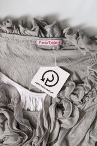 Damen Shirt Porta Fortuna, Größe S, Farbe Grau, Preis 1,81 €