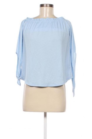 Дамска блуза Pull&Bear, Размер M, Цвят Син, Цена 4,56 лв.