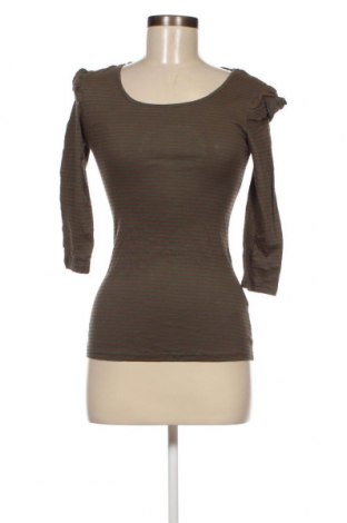 Γυναικεία μπλούζα Pull&Bear, Μέγεθος S, Χρώμα Πράσινο, Τιμή 1,76 €