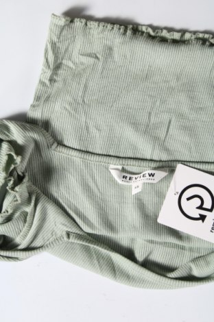 Дамска блуза Review, Размер XS, Цвят Зелен, Цена 5,76 лв.