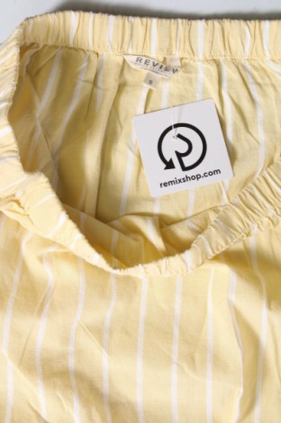 Дамска блуза Review, Размер S, Цвят Жълт, Цена 72,00 лв.