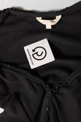 Γυναικεία μπλούζα Review, Μέγεθος L, Χρώμα Γκρί, Τιμή 5,94 €
