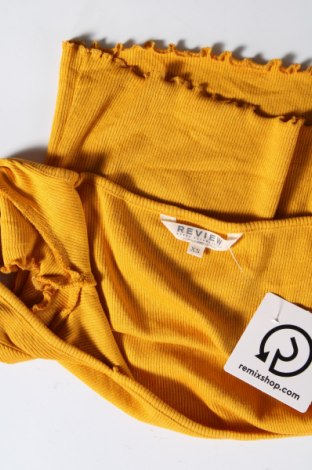 Дамска блуза Review, Размер XS, Цвят Жълт, Цена 72,00 лв.