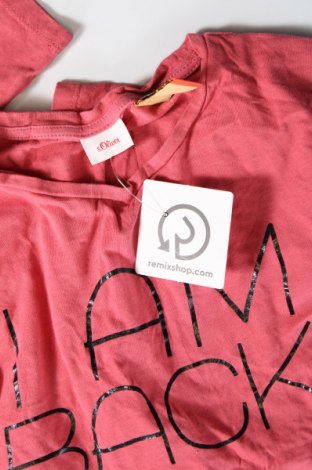 Γυναικεία μπλούζα S.Oliver, Μέγεθος M, Χρώμα Ρόζ , Τιμή 2,52 €