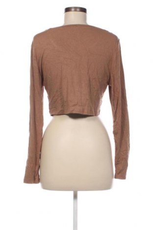 Γυναικεία μπλούζα SHEIN, Μέγεθος XL, Χρώμα Καφέ, Τιμή 2,59 €