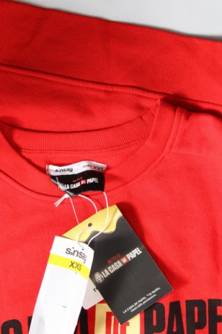 Γυναικεία μπλούζα Sinsay, Μέγεθος XXS, Χρώμα Κόκκινο, Τιμή 3,68 €