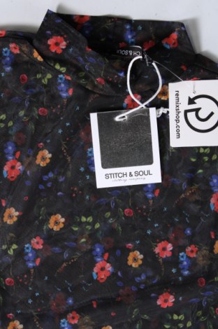 Дамска блуза Stitch & Soul, Размер XS, Цвят Черен, Цена 7,44 лв.