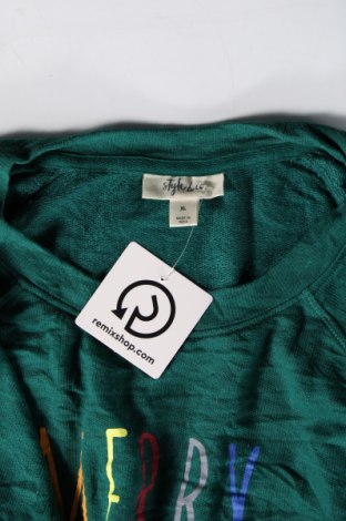 Γυναικεία μπλούζα Style & Co, Μέγεθος XL, Χρώμα Πράσινο, Τιμή 5,99 €