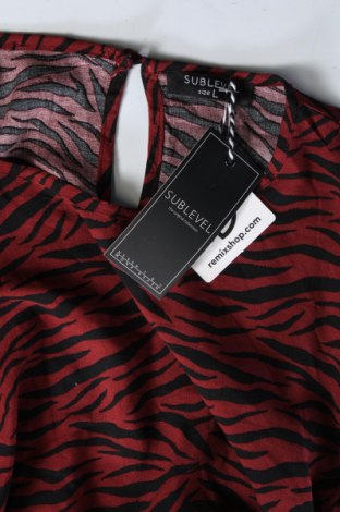 Дамска блуза Sublevel, Размер L, Цвят Червен, Цена 16,12 лв.