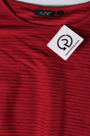 Γυναικεία μπλούζα Sure, Μέγεθος M, Χρώμα Κόκκινο, Τιμή 2,47 €