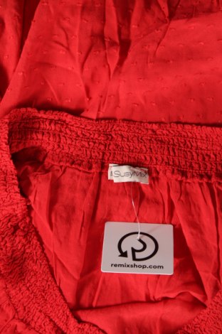 Γυναικεία μπλούζα Susy Mix, Μέγεθος S, Χρώμα Κόκκινο, Τιμή 5,54 €