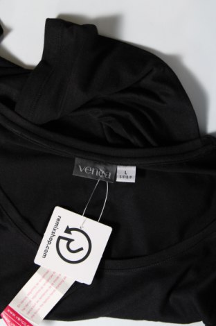 Γυναικεία μπλούζα Venca, Μέγεθος L, Χρώμα Μαύρο, Τιμή 3,20 €