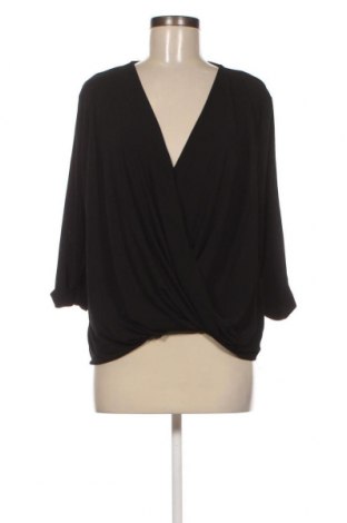 Дамска блуза Violeta by Mango, Размер S, Цвят Черен, Цена 4,80 лв.