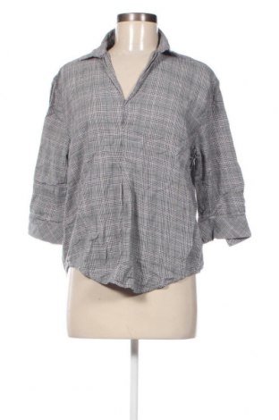 Дамска блуза Zara, Размер S, Цвят Сив, Цена 3,40 лв.