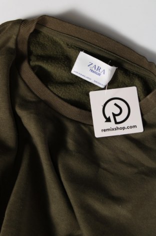 Γυναικεία μπλούζα Zara Trafaluc, Μέγεθος M, Χρώμα Πράσινο, Τιμή 4,08 €