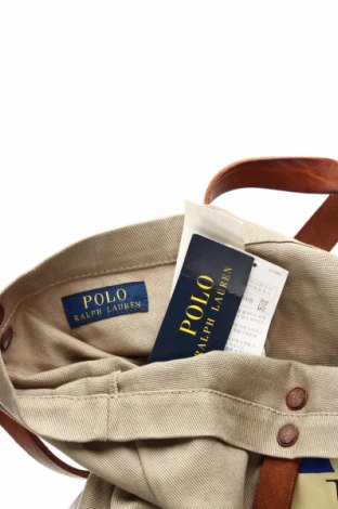 Дамска чанта Polo By Ralph Lauren, Цвят Бежов, Цена 233,00 лв.