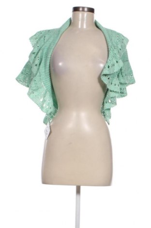 Damen Strickjacke, Größe S, Farbe Grün, Preis 5,96 €