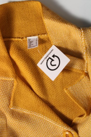 Γυναικεία ζακέτα, Μέγεθος XL, Χρώμα Κίτρινο, Τιμή 3,23 €