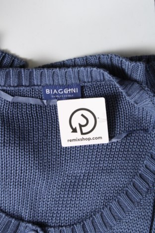 Γυναικεία ζακέτα Biaggini, Μέγεθος L, Χρώμα Μπλέ, Τιμή 5,38 €