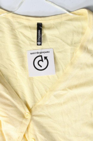 Γυναικεία ζακέτα Chicoree, Μέγεθος M, Χρώμα Κίτρινο, Τιμή 17,94 €