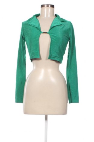 Дамска жилетка Fashionkilla, Размер XS, Цвят Зелен, Цена 6,90 лв.